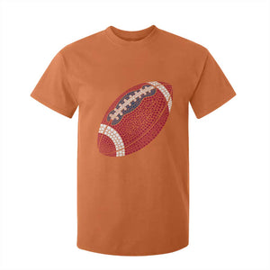 Patriotic Polka Dot Football T Shirt For Kid Dot Day Gift TS12 Orange Print Your Wear