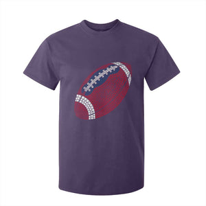 Patriotic Polka Dot Football T Shirt For Kid Dot Day Gift TS12 Purple Print Your Wear