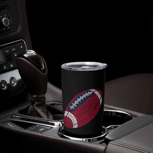 Patriotic Polka Dot Football Tumbler Cup Dot Day Gift TS12 Print Your Wear