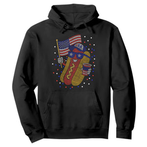 International Dot Day Hotdog Hoodie Red White Blue Polka Dots TS12 Black Print Your Wear