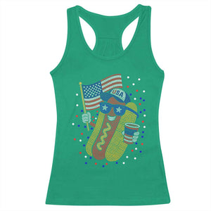 International Dot Day Hotdog Racerback Tank Top Red White Blue Polka Dots TS12 Irish Green Print Your Wear