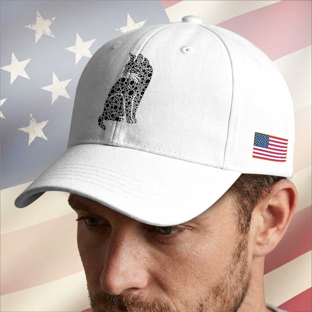 Polka Dot Black Cat Baseball Cap International Dot Day Gift TS12 Print Your Wear