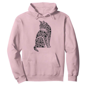 Polka Dot Black Cat Hoodie International Dot Day Gift TS12 Light Pink Print Your Wear