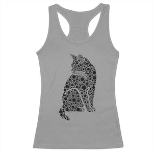 Polka Dot Black Cat Racerback Tank Top International Dot Day Gift TS12 Sport Gray Print Your Wear