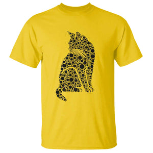 Polka Dot Black Cat T Shirt International Dot Day Gift TS12 Daisy Print Your Wear