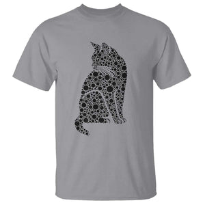 Polka Dot Black Cat T Shirt International Dot Day Gift TS12 Sport Gray Print Your Wear