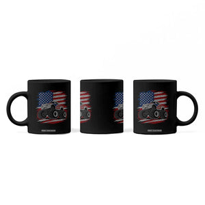 Patriotic Monster Truck Polka Dot Coffee Mug Dot Day Gift TS12 Print Your Wear