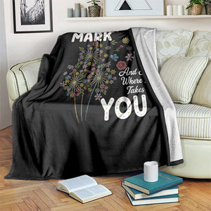 Happy Dot Day Throw Blanket Make Your Mark And See Where It Takes You TS12 Print Your Wear