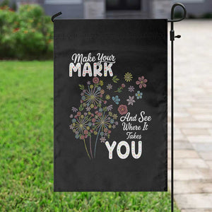 Happy Dot Day Garden Flag Make Your Mark And See Where It Takes You TS12 Print Your Wear
