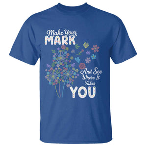 Happy Dot Day T Shirt Make Your Mark And See Where It Takes You TS12 Royal Blue Print Your Wear