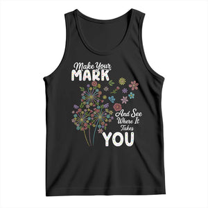 Happy Dot Day Tank Top Make Your Mark And See Where It Takes You TS12 Black Print Your Wear