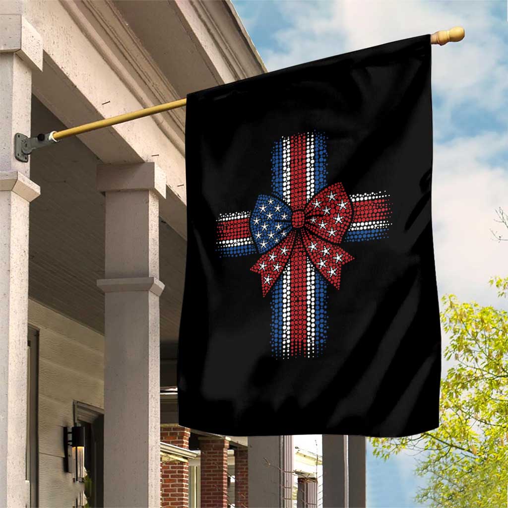 Dot Day Christian Garden Flag Patriotic Polka Dot Cross TS12 Print Your Wear