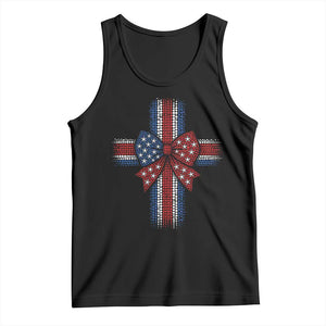 Dot Day Christian Tank Top Patriotic Polka Dot Cross TS12 Black Print Your Wear