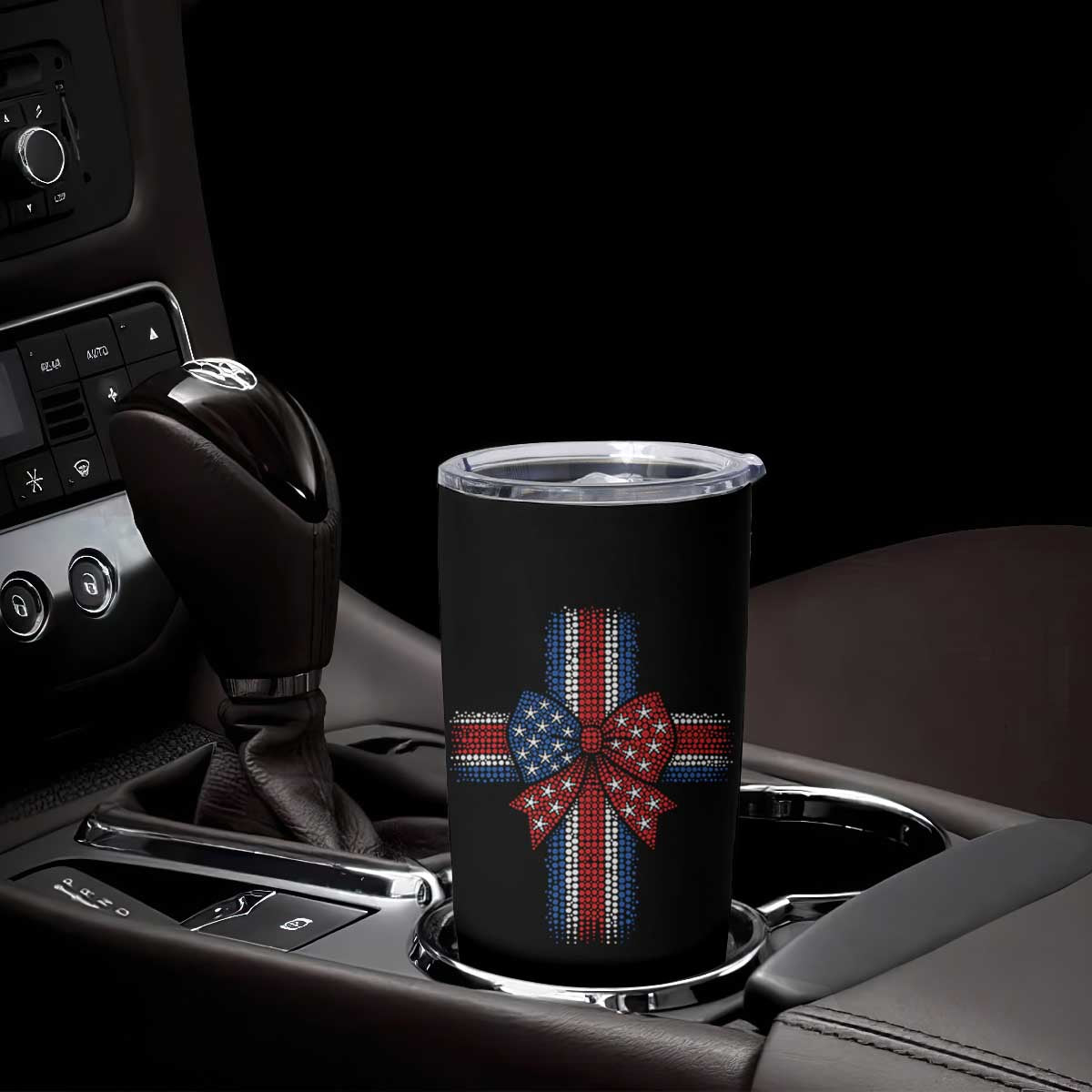 Dot Day Christian Tumbler Cup Patriotic Polka Dot Cross TS12 Print Your Wear