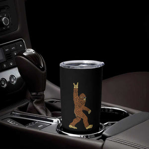 Funny Polka Dot Bigfoot Rock On Tumbler Cup Dot Day Gift TS12 Print Your Wear