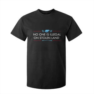 No One Is Illegal On Stolen Land T Shirt For Kid Indigenous Peoples Pride TS12 Black Print Your Wear