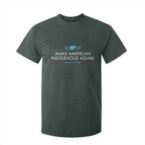 Make America Indigenous Again T Shirt For Kid Native Heritage Pride TS12 Dark Forest Green Print Your Wear