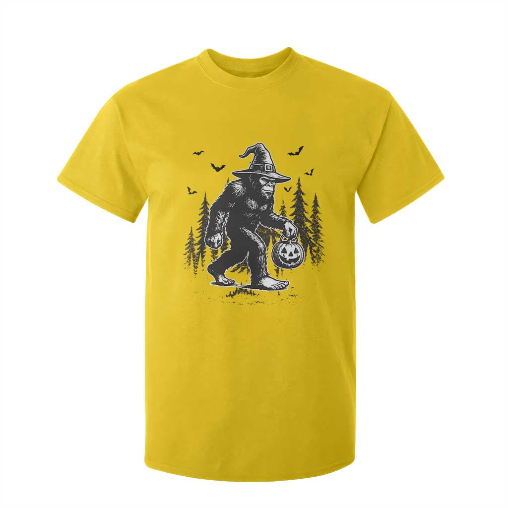 Funny Halloween Gift T Shirt For Kid Bigfoot Witch Costume TS12 Daisy Print Your Wear