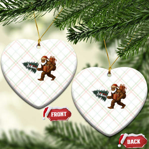 Believe Bigfoot Xmas Ceramic Ornament Sasquatch Holiday Gift TS12 Print Your Wear