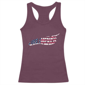 Vintage Lake America Racerback Tank Top Patriotic Great Lakes Gift
