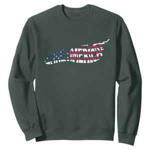Vintage Lake America Sweatshirt Patriotic Great Lakes Gift
