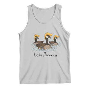Funny Lake America Geese Parody Tank Top Great Lakes Life Gift