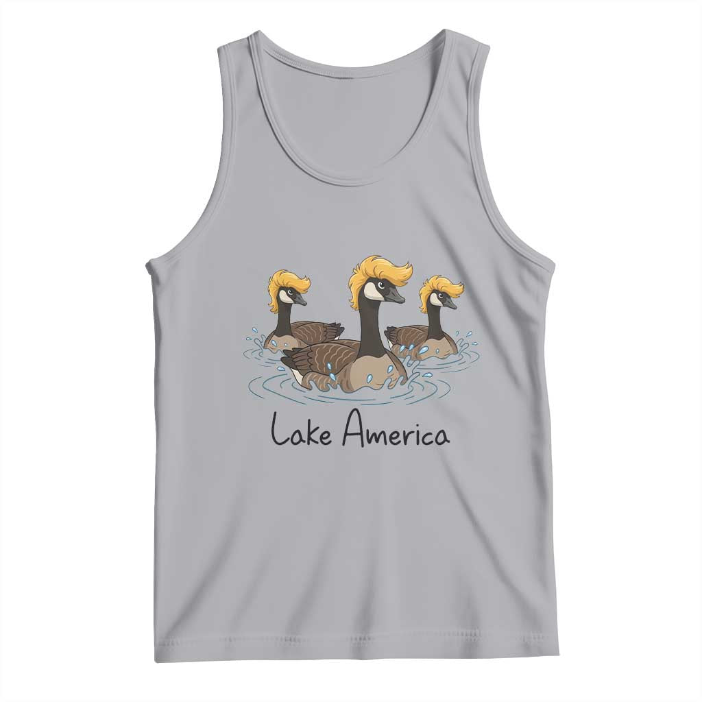 Funny Lake America Geese Parody Tank Top Great Lakes Life Gift