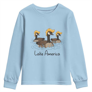 Funny Lake America Geese Parody Youth Sweatshirt Great Lakes Life Gift