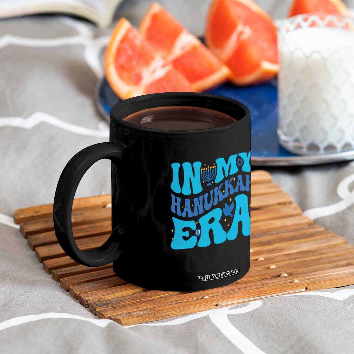 In My Hanukkah Era Coffee Mug Jewish Holiday Celebration Gift TS12 Print Your Wear