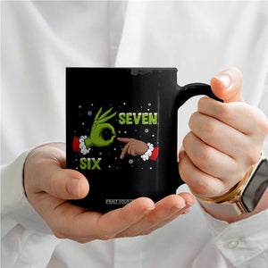 Funny Green And Bigfoot Six Seven Meme Coffee Mug Christmas Trend Gift TS12 Print Your Wear