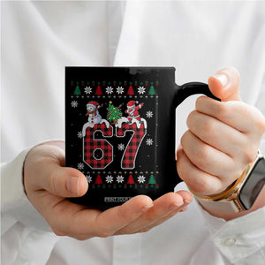 Six Seven Meme Snowman Santa Dab Coffee Mug Funny Christmas Ugly Sweater Gift TS12 Print Your Wear