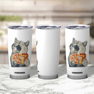 Six Seven Meme Cat 67 Pizza Nugget Tumbler Cup Funny Gen Alpha 67 Trend Gift TS12 Print Your Wear