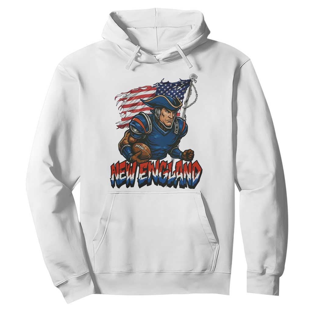 NEFP Game Day Sports Fan Gift Hoodie TS12 White Print Your Wear