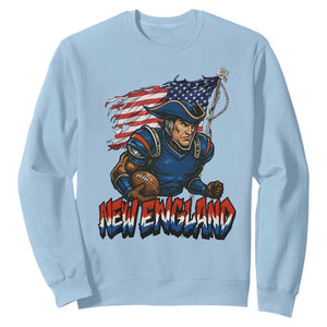 NEFP Game Day Sports Fan Gift Sweatshirt TS12 Light Blue Print Your Wear