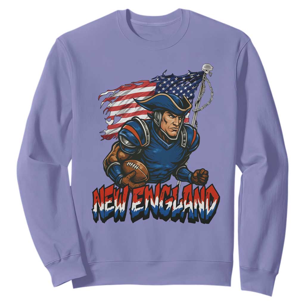 NEFP Game Day Sports Fan Gift Sweatshirt TS12 Violet Print Your Wear