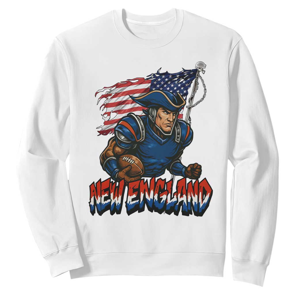 NEFP Game Day Sports Fan Gift Sweatshirt TS12 White Print Your Wear