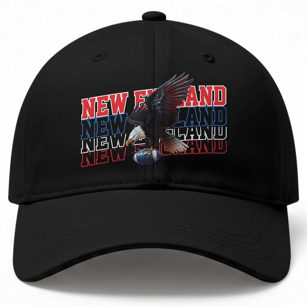 Vintage NE Football Fan Baseball Cap Game Day Lover Gift TS12 Print Your Wear