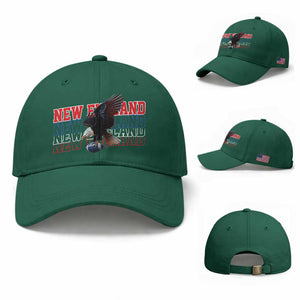 Vintage NE Football Fan Baseball Cap Game Day Lover Gift TS12 Baseball Cap Universal Fit Irish Green Print Your Wear