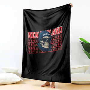 Gothic NE Football Fan Throw Blanket Game Day Lover Gift TS12 Print Your Wear
