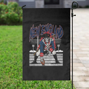 Gothic Skeleton Garden Flag NE Football Lover Gift TS12 Print Your Wear