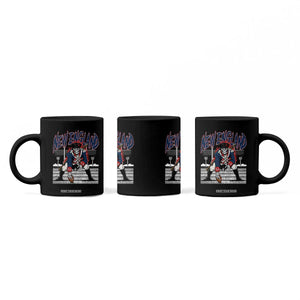 Gothic Skeleton Coffee Mug NE Football Lover Gift TS12 Print Your Wear