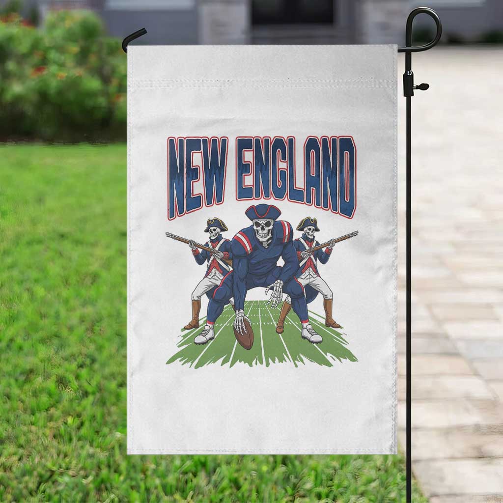 NE Gothic Skeleton Garden Flag Football Lover Gift TS12 Print Your Wear