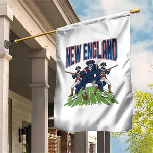 NE Gothic Skeleton Garden Flag Football Lover Gift TS12 Print Your Wear