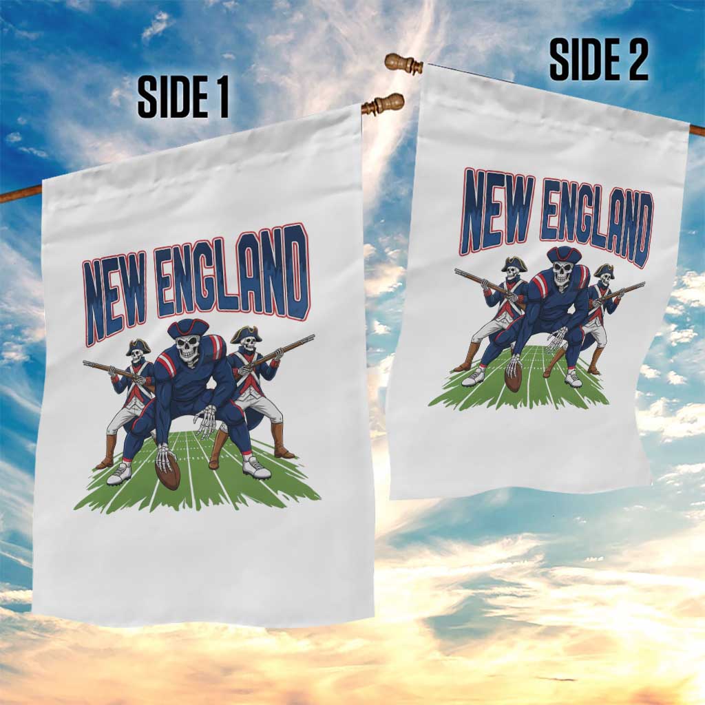 NE Gothic Skeleton Garden Flag Football Lover Gift TS12 Print Your Wear
