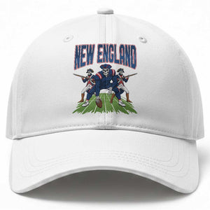 NE Gothic Skeleton Baseball Cap Football Lover Gift TS12 Print Your Wear