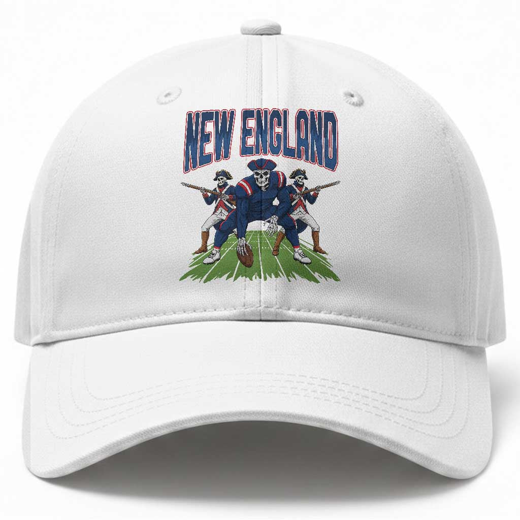 NE Gothic Skeleton Baseball Cap Football Lover Gift TS12 Print Your Wear