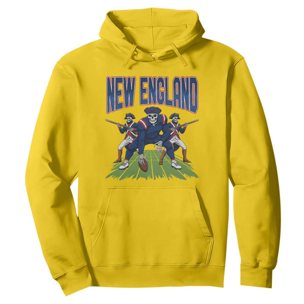 NE Gothic Skeleton Hoodie Football Lover Gift TS12 Daisy Print Your Wear