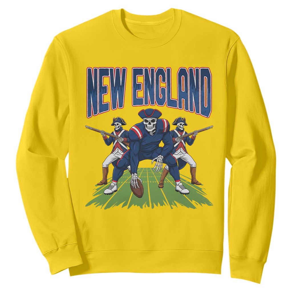 NE Gothic Skeleton Sweatshirt Football Lover Gift TS12 Daisy Print Your Wear