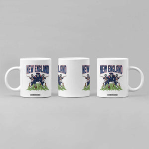 NE Gothic Skeleton Coffee Mug Football Lover Gift TS12 Print Your Wear