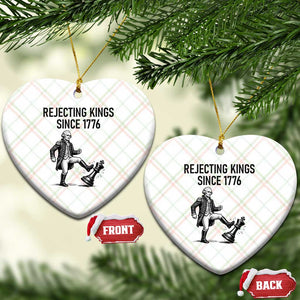 Rejecting Kings Since 1776 Ceramic Ornament Funny George Washington TS12 Print Your Wear